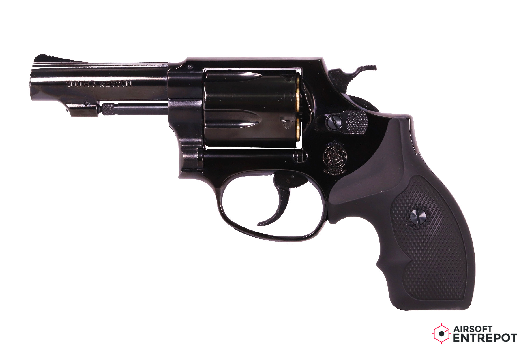 Marushin M36 S&W Gas Revolver Wood 3inch HW 6mmBB grip Chief X