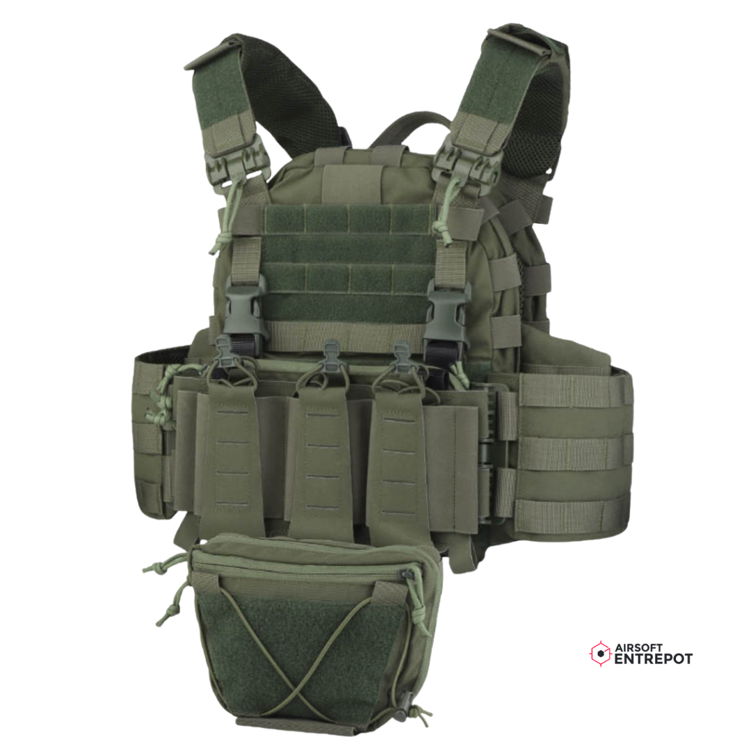 Porte Plaque Airsoft ⭐ Chest Rig, Porte Plaque De Qualité À Prix Bas