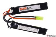 ATM Power Batterie LiPo 7,4V 1100mAh 20C Sopmod Fine (Tamiya Mini)