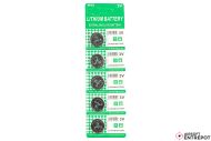 Piles CR2032 3V (x5)