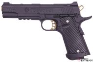 King Arms Predator Tactical Shrike II Custom IV CO2 (Noir / Or)