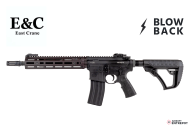 E&C Daniel Defense MK18 RIII Blowback AEG (Noir / Bronze)