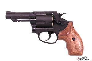 Marushin S&W M36 3inch Wood grip BLACK HW