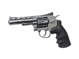 ASG Revolver Dan Wesson 4" NBB (Chrome) -