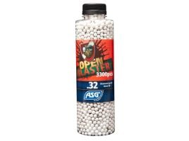 ASG Billes Bio Open Blaster 0.32g (Bouteille de 3300 Bbs)