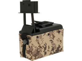 A&K Ammobox M249 (Digital Desert)
