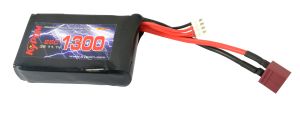 Kypom Batterie LiPo 11,1V 1300mAh 25C (Deans Large) pour PEQ15