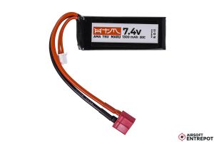 ATM Power Batterie LiPo 7,4V 1300mAh 20C Micro Pack (Deans Large)