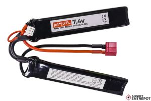 ATM Power Batterie LiPo 7,4V 1100mAh 20C Sopmod Fine (Deans Large)