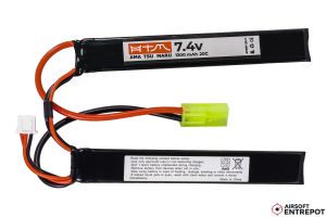 ATM Power Batterie LiPo 7.4V 1300mAh 20C Sopmod (Tamiya Mini)