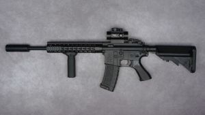 Occasion- Colt M4A1 Keymod AEG + Accessoires