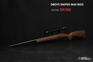 Occasion - DBoys Sniper M40 bois + lunette