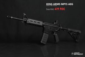 Occasion - KING ARMS MP15 AEG Magpul MOE upgrade