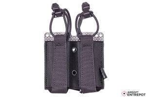 Primal Gear Double Poche Chargeur Pistolet (BK) -