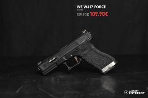Occasion - WE W417 Force (BkSvBk)
