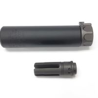 Airsoft Artisan Silencieux 6,2" Type Surefire (Noir)