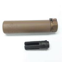 Airsoft Artisan Silencieux 6,2" Type Surefire (DE)