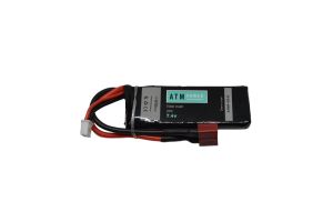 ATM Power Batterie LiPo 7,4V 1300mAh 20C Micro Pack (Deans Large) -