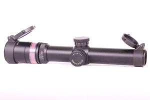 BOG Lunette 1.5-6x24 Avec Fibre Rouge (Noir)