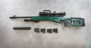 Occasion- Snow Wolf SV-98 + Lunette, Bipied et 4 Chargeurs