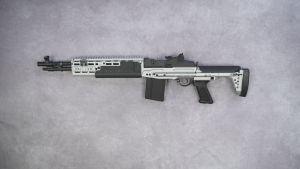 Occasion-Réplique GR14 (M14) EBR S ETU Silver Version G&G Armament AEG