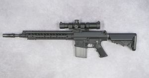 Occasion- VFC SR-25 Enhanced Combat Carbine GBBR (Noir) + Short dot
