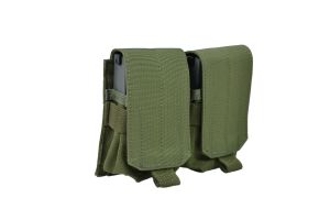 Flyye Double M14 Mag Pouch - Ranger Green