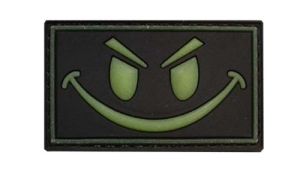 Patch Smiley Face Phosphorescent