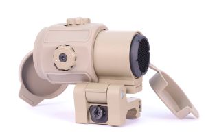 JJ Airsoft G43 3x Magnifier Avec Killflash (Tan)