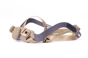 Wo Sport Fixation Arrière et Mentonnière pour Casque (Tan)