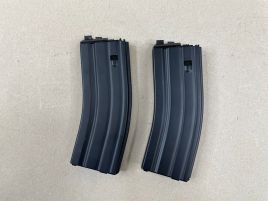 Occasion- Lot de 2 Chargeurs WE M4 GBBR Open Bolt (Noir)