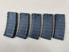 Occasion- G&P Lot de 5 Chargeurs Hi-Cap Magpul PTS