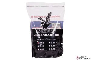 JS-Tactical Billes Blanches Non Bio 0.20g