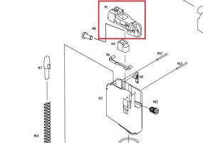 KJW Bec de Chargeur pour M4 GBBR -