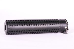 E&C Silencieux 168x39mm QD avec Cache Flamme