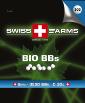 SWISS ARMS Billes BIO Blanche 0.30gr (Sac de 1 Kg)