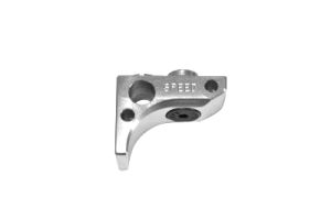 Speed Airsoft Front Stop Keymod Plat (Silver) 