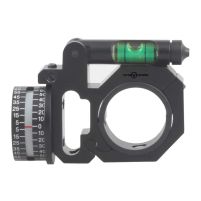 Vector Optics Anneau 30/25.4mm avec Niveau à Bulle et Inclinomètre