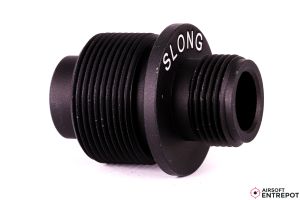 Slong Adaptateur Silencieux 14mm CCW pour VSR10 (Noir)