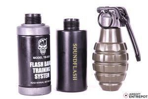 APS Pack Grenade Thunder B CO2 3 Coques -