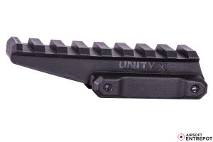 PTS Unity Tactical FAST Optic Riser (Noir) -