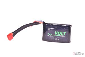 Volt Airsoft Batterie LiPo 7.4v 1600mAh 25C PEQ (Deans Large)