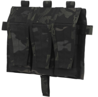 Wo Sport Front Flap Velcro Triple 5.56 (MCBK)