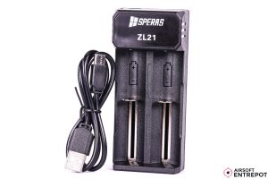 Speras chargeur 2 emplacements pour batterie