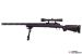 Snow Wolf M24 Military version Snow Wolf Spring AIRSOFT GUN With 3-9*40 scope and Bipod (Black)