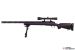 Snow Wolf M24 Military version Snow Wolf Spring AIRSOFT GUN With 3-9*40 scope and Bipod (Black)