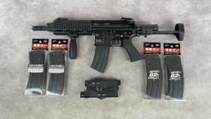 Occasion - Tokyo Marui HK 416C Next Gen EBB AEG + chargeurs