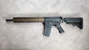 Occasion - G&P M4A1 Daniel Defense Sand / Black 12,5" AEG
