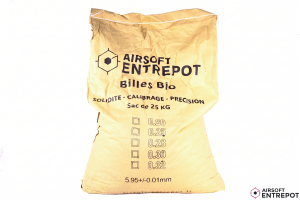 ATM Sac de 25kg de billes 0.25