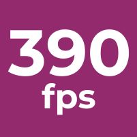 Changement du ressort pour une vitesse d'environ 390 fps (puissance d'environ 1,4j). Puissance élevée, plutôt recommandée pour de la longue distance uniquement.